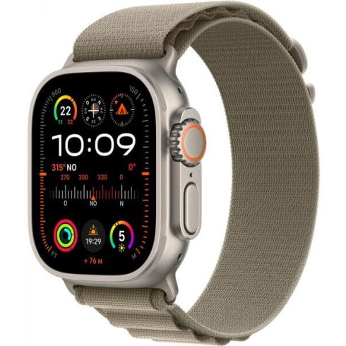 Apple Watch Ultra 2 LTE 49mm Titanium Case with Alpine Loop M - Olive