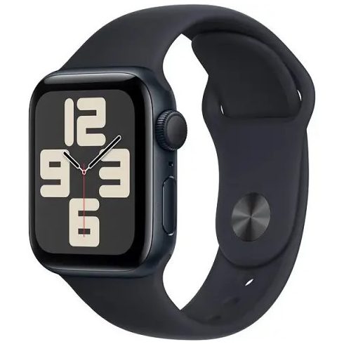 Apple Watch SE (2023) GPS 40mm Midnight Aluminium Case with Sport Band