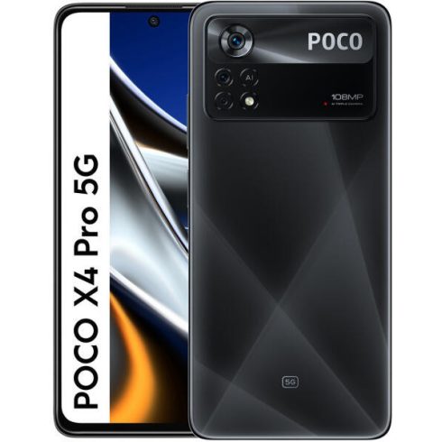 Xiaomi Poco X4 Pro 5G 128GB 6GB RAM Dual - fekete